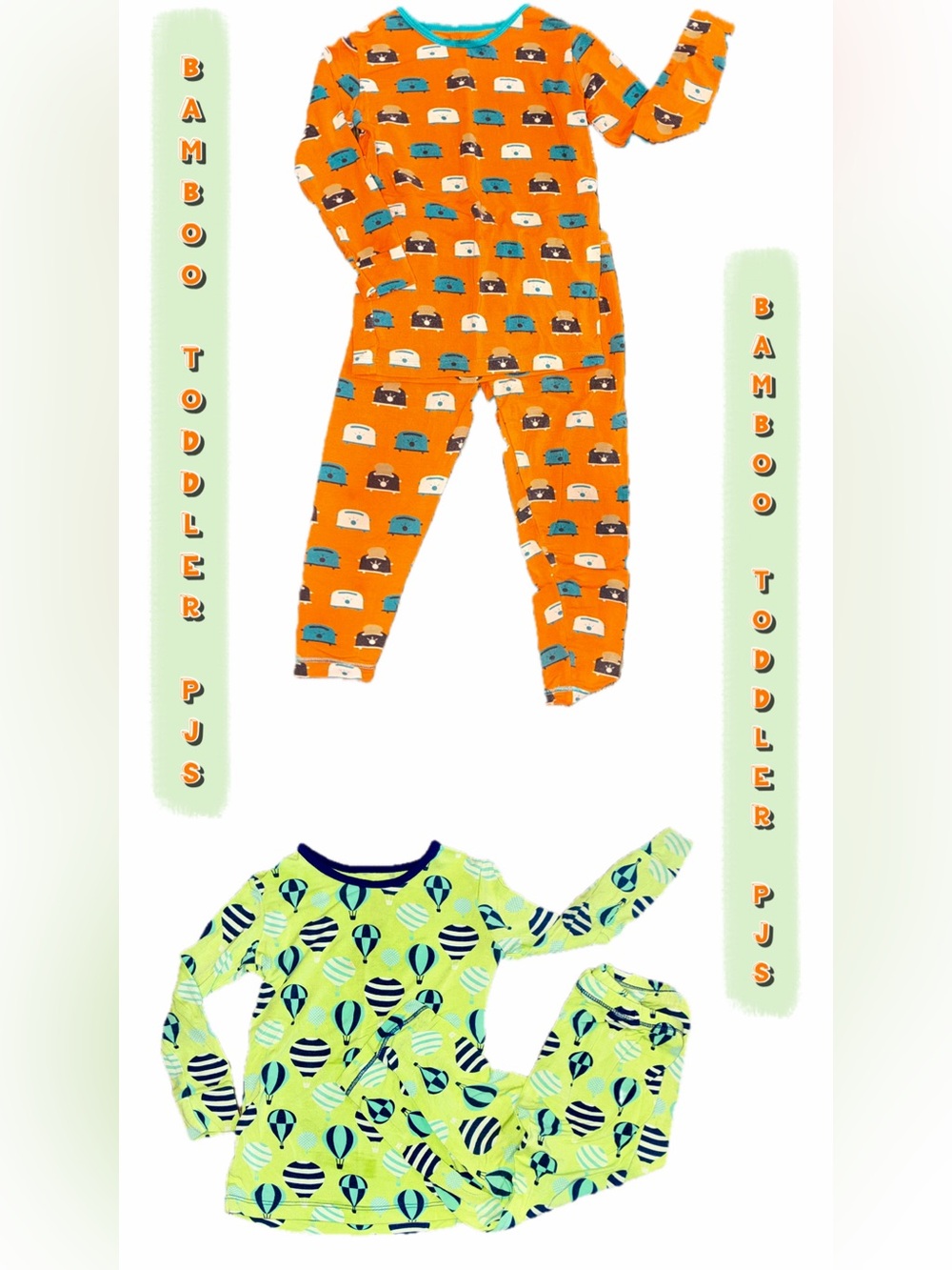BAMBOO|| 🛍️ Toddler PJ Bundle || 2 Pairs, 4pc || Save When You Bundle!